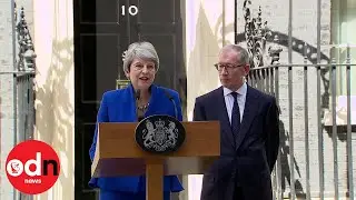 Theresa May Makes Final Statement Outside 10 Downing Street