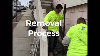 Precast Stair tread installation