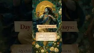 Krishna's divine wisdom💙