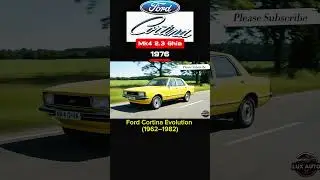 Ford Cortina Evolution (1962&ndash;1982) #coronet #fordthames #retroclassics