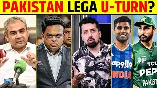 PAKISTAN LEGA U-TURN? 😱 BIG DECISION LOADING?🤔 #pakistancricket #mohsinnaqvi #icc #jayshah #news