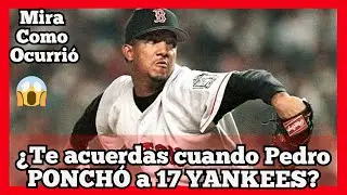 This Is How Pedro Martinez Strikes Out 17 Yankees Batters