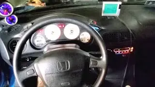 Greddy Boosted Honda Del Sol updates! Valve cover paint 🎨  adjustment/ oil change 🏎🚘🏎