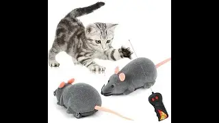 Remote Controlled Mouse Wireless Cat Toy