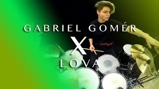 LOVA - Dance For The Hell Of It | Drum Cover &bull; Gabriel Gom&eacute;r