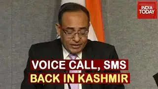 Voice Call, SMS & Broadband Internet Services Restored In Parts Of J&K
