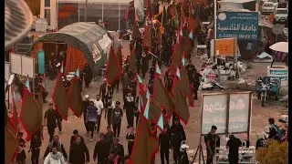 مشاهد من سَير موكـــــــــــب شباب السبطين نحوَ كربلاء المقدسة لإحياء ذكرىٰ أربعينية الإمام الحُسين 