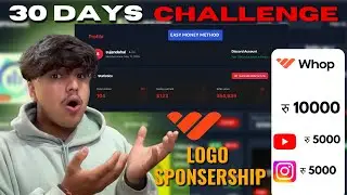 How I Made My First 100$ As A LOGO CLIPPER ! || 30 days clipping challenge