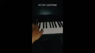 Love Story x Golden Brown Piano #piano #goldenbrown #lovepiano #lovestory