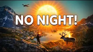 👉 Country With No Night 🌞 | Norway Ka Midnight Sun Ka Rahasya #incredibleindia #naturelovers