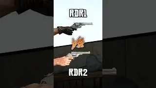 RDR1 VS RDR2- Schofield Comparison #shorts #rdr2 #reddeadredemption2 #schofield