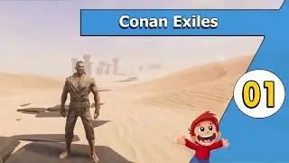 Первое знакомство - 01 - Conan Exiles в 2021 по-русски