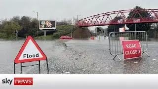 Flooding causes chaos in eastern Scotland