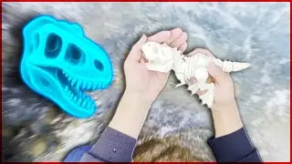 T-Rex Skeleton found in the Water!  | JurassicBones
