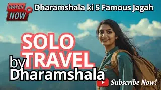 Solo Travel Himachal 🏔️ | Kangra to Dharamshala Journey | Peace, Mountains & Me