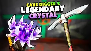Finding the LEGENDARY CRYSTAL Inside an ALIEN! - Cave Digger Dig Harder VR