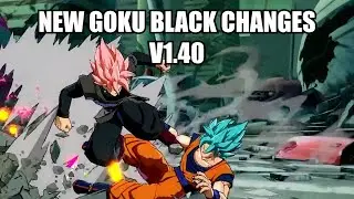 DBFZ v1.40 Goku Black &ndash; New Patch Changes