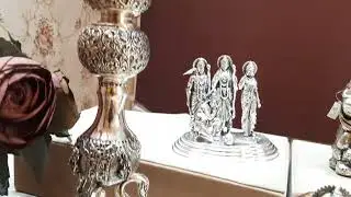 92.5 Pure Silver God Idols || Silver Rama Parivar || Silver Shiva Parivar || Krishna House Of Silver