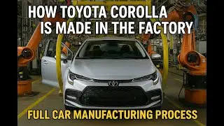 How Toyota Corolla Is Made in the Factory | Full Car Manufacturing Process!