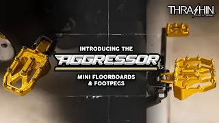 Thrashin Supply&reg; Spiked Aggressor Foot Pegs & Mini Floorboards | Dyna, Sportster, Touring, Softails