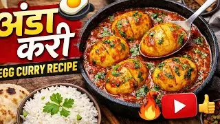 Village Style Egg Masala Cooking Vlog 😀how to make egg curry recipe ❤️ egg recipe | अंडा करी 
