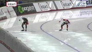 Calgary Olympic Oval   Sat dec 28 2013 Mens 500m #1 P07 Wotherspoon+Riopel