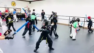Padded Stick Sparring