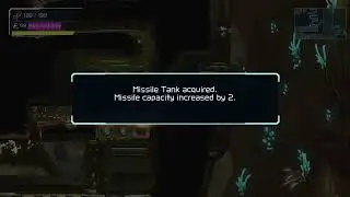 Metroid Dread - Ghavoran Bomb Block + Pitfall Block Puzzle [Missile Tank]