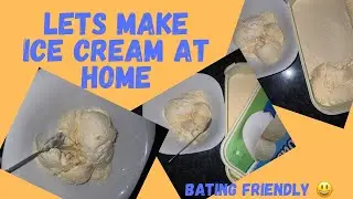 How to make ice cream at home/Banting recipes/South Africa