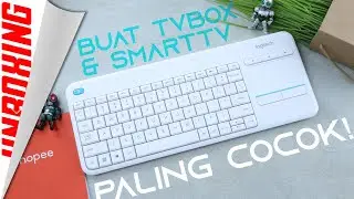 Hasil Belanja 12.12 - Logitech Media K400 Plus, Wireless Keyboard Terbaik untuk Smart TV & TV Box?