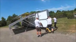 Solar Container east  west made by Multicon Solar