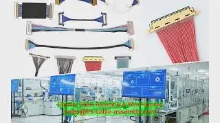 cable assembly supplier medical imaging camera link drag chain USB4 I PEX to Moldex IP68 LSZH jacket