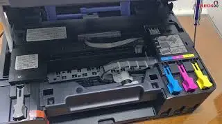 Cara Mengalirkan Tinta Pada Printer Canon G2020 | Cara Power Cleaning Printer Canon G2020
