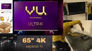 Vu Ultra 4K android TV 2020 | Unboxing | Best TV in this segment | VIVEK ABHISHEK UNBOXING