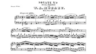Mozart: Piano Sonata No. 9 in D major K 311 - Artur Balsam, 1960 - MHS 3059