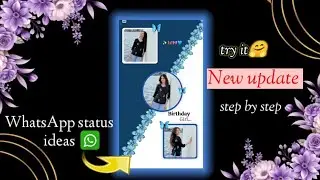 Quick and easy whatsapp story ideas ✨🎀🦋❣️🌸 #whatsappstatus #storytips #whatsapp 