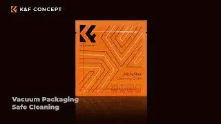K&F Concept ND2-ND2000 Filter (1-11 Stops) 3 Pcs Cleaning Cloths
