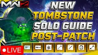 ALL Bosses SOLO Challenge 1 Round MW3 Zombies | MWZ Tombstone Glitch