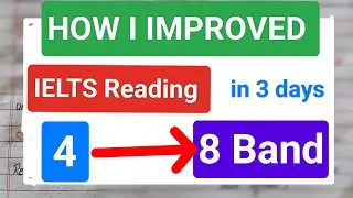 How I Improved IELTS Reading// IELTS Reading Tips and Tricks| ielts reading tips 