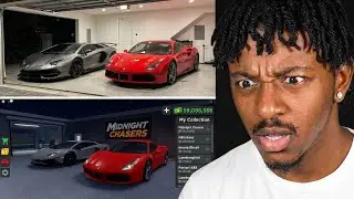 I RECREATED MY CAR COLLECTION IN ROBLOX MIDNIGHT CHASERS