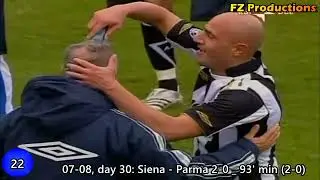 Massimo Maccarone - 79 goals in Serie A (part 1/2): 1-46 (Siena 2004-2010)