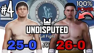 Undisputed Career Mode - Someones 0 Has Got To Go (Knockout) EP.4