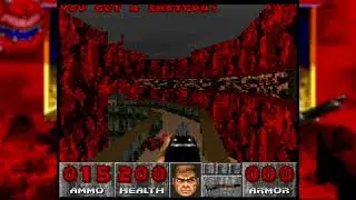 Doom SNES - John Romero's SIGIL - E5M1 - Baphomet's Demesne (Rom Hack)