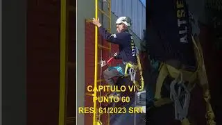 LINEA DE VIDA VERTICAL  #seguridadehigiene #construccion #ingenieria