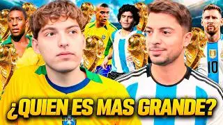 &iquest;ARGENTINA o BRASIL? &iquest;QUE SELECCION ES MAS GRANDE HISTORICAMENTE? DEBATE CON GASTON EDUL (2026)