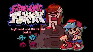 FRIDAY NIGHT FUNKIN': BOYFRIEND AND GIRLFRIEND RESKIN + HEARTBASS COVER.