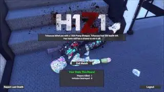 H1Z1 BR 1 shot with body armor wtf