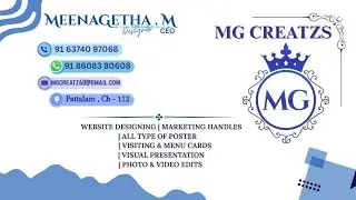 GRAND LANCH ✨ MG CREATZS & Studio promotion video | WE GIVE LIFE TO YOUR DREAMS | #smp68 #mgcreatzs