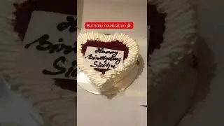 Birthday celebration 🎉|| #shorts #birthday #papa #celebration #cake #pizza #fun #party