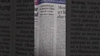 English Newspaper Headlines Reading